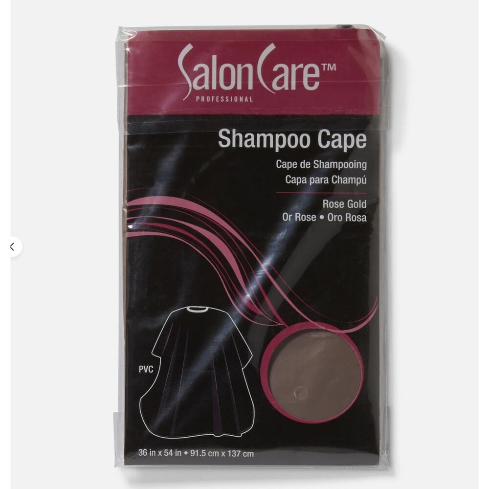 Sally Beauty Salon Care Shampoo Cape Rose Gold - NEW - Sealed